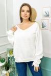 159042 Omuz Dekolte Sweatshirt